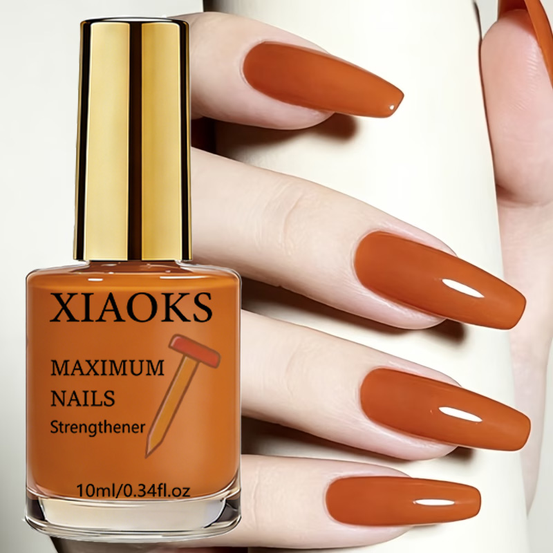Nail Art Orange - Aceite fortalecedor de uñas color naranja