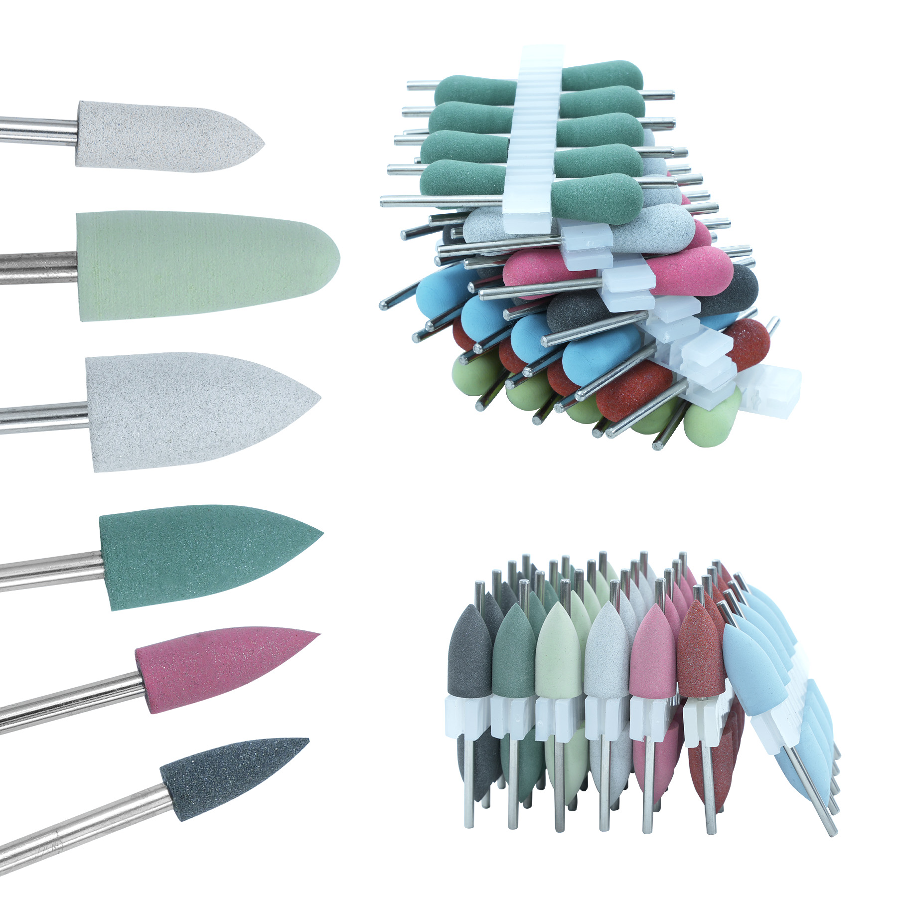 Nail Drill Machine - Lote de 10 herramientas dentales: pulidor