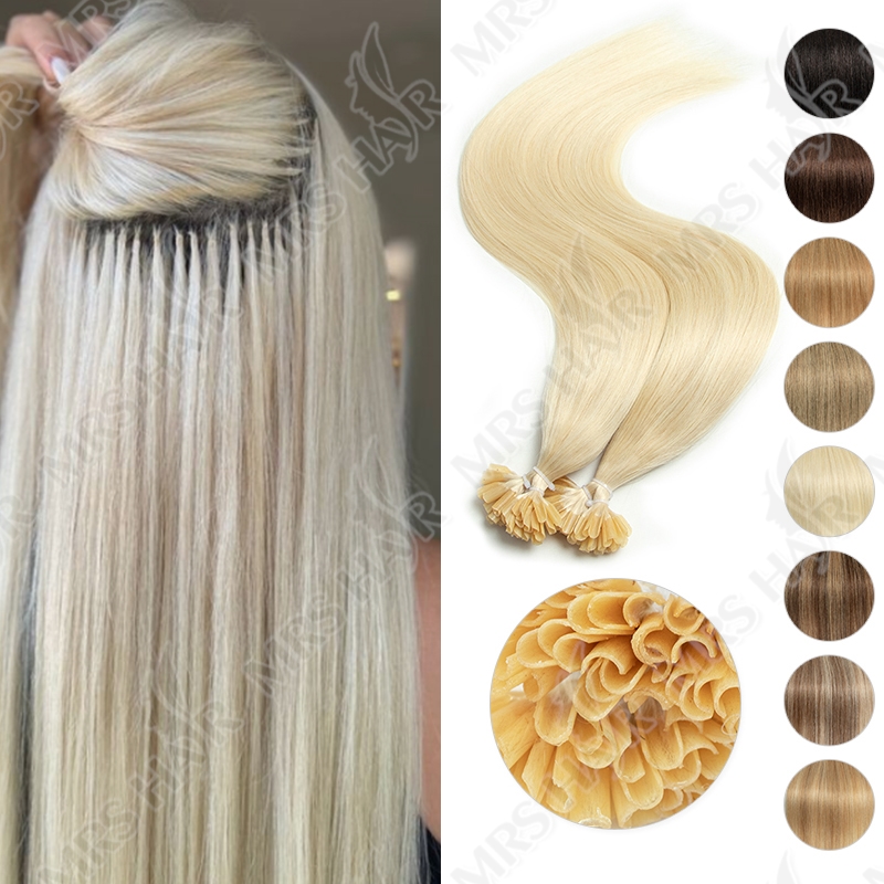 Nail Art Ombre - Extensiones de cabello de fusión con
