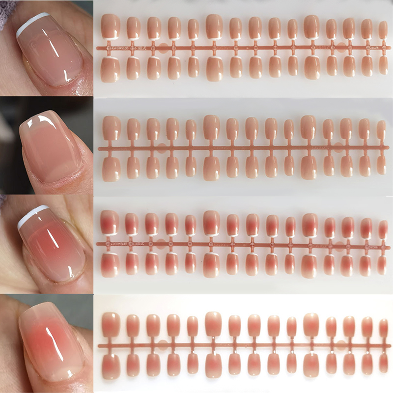 Nail Art Pink - Uñas postizas con degradado de 30