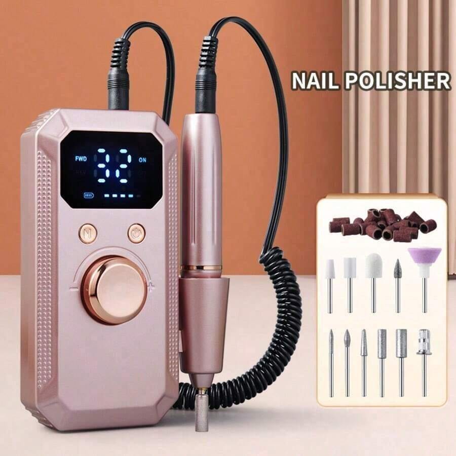 Nail Drill Machine - Taladro eléctrico recargable para uñas de