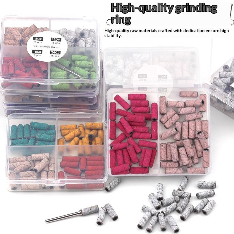 Nail Drill Machine - Kit de Bandas de Lijado para