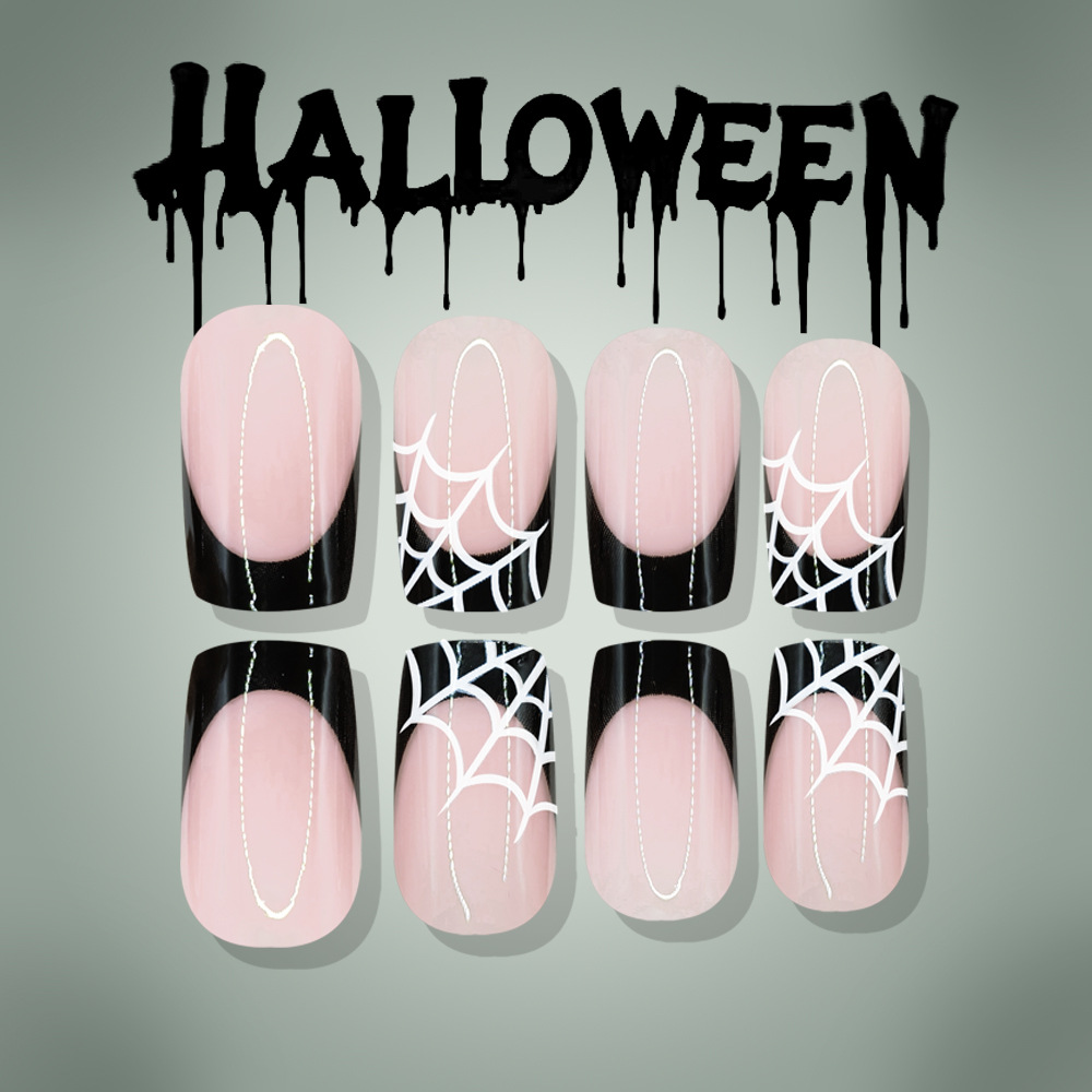 24 Uñas Postizas de Halloween, - Nail Art Pink reseña y precio
