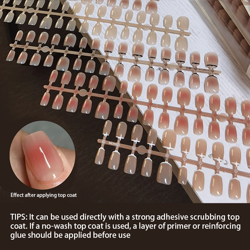 Uñas postizas con degradado de - Nail Art Pink reseña y precio