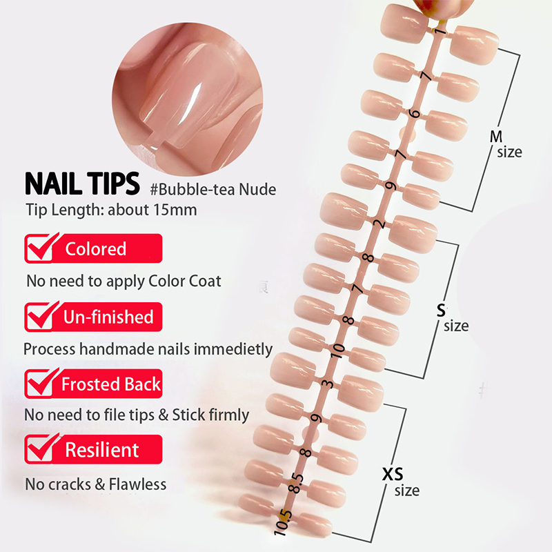 Uñas postizas con degradado de - Nail Art Pink reseña y precio