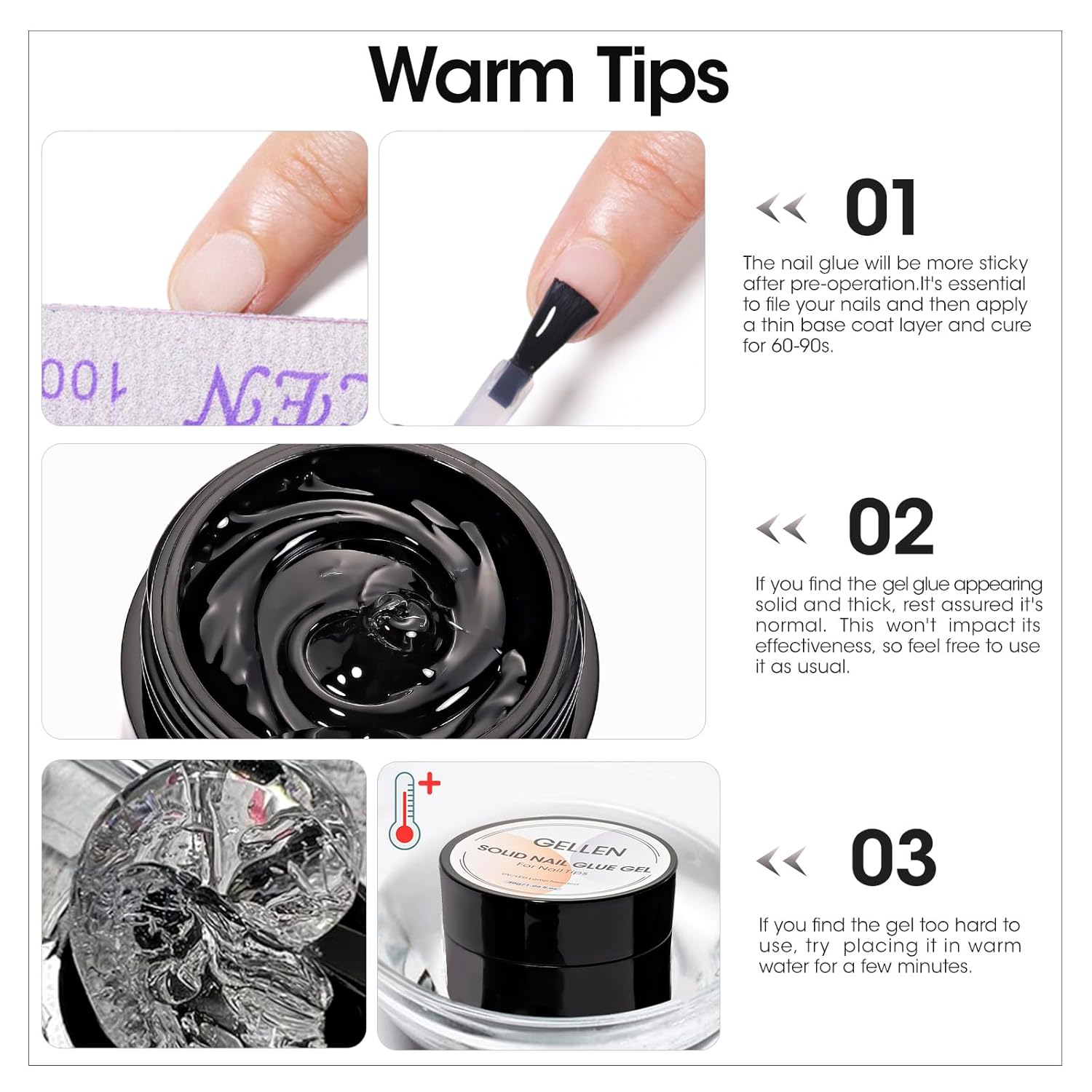 GELLEN - Gel Sólido para Uñas, - Nail Art Ombre reseña y precio