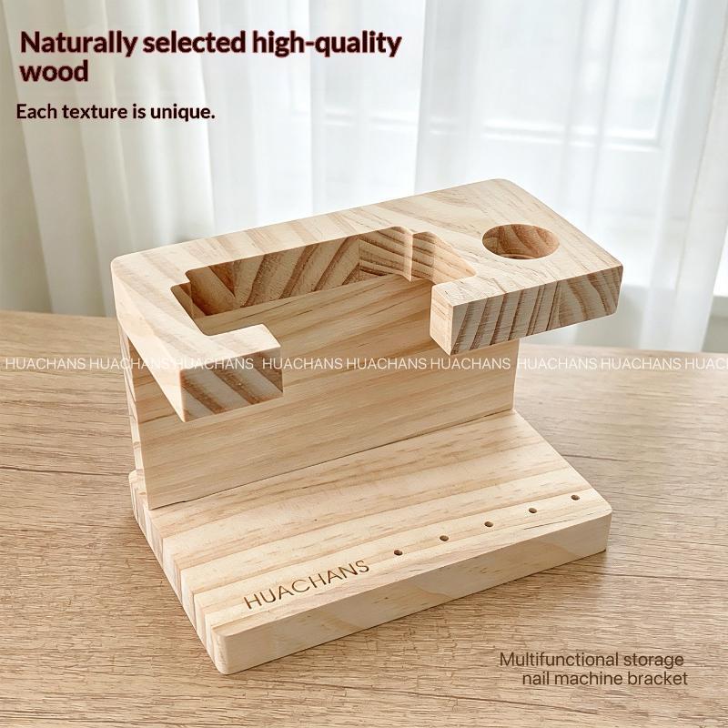 Soporte portátil de madera par - Nail Drill Machine reseña y precio