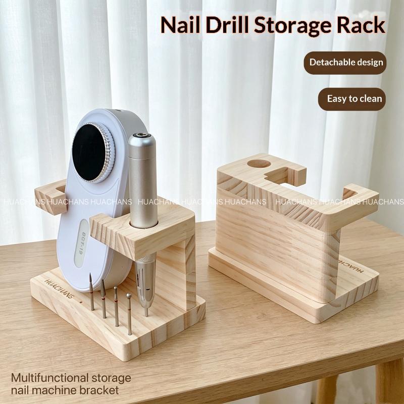 1 unidad Soporte de madera par - Nail Drill Machine reseña y precio