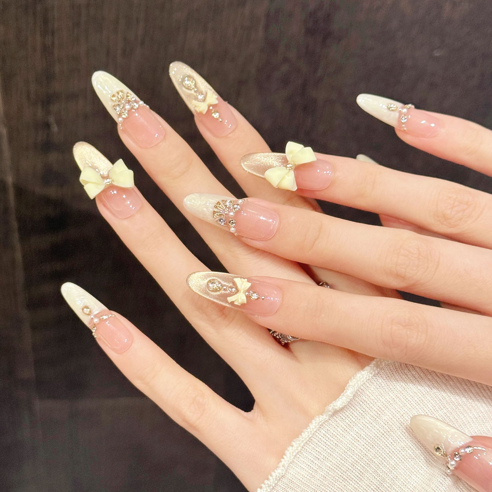 10 Uds. De uñas postizas hecha - Nail Art Press On reseña y precio