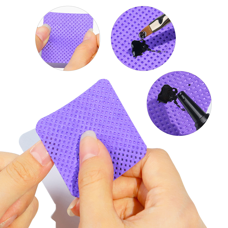 Toallitas para uñas sin pelusa - Nail Art Ombre reseña y precio