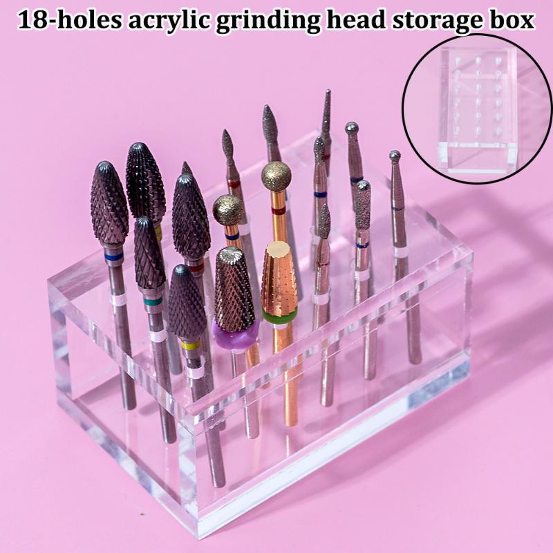 Soporte de acrílico para broca - Nail Drill Machine reseña y precio