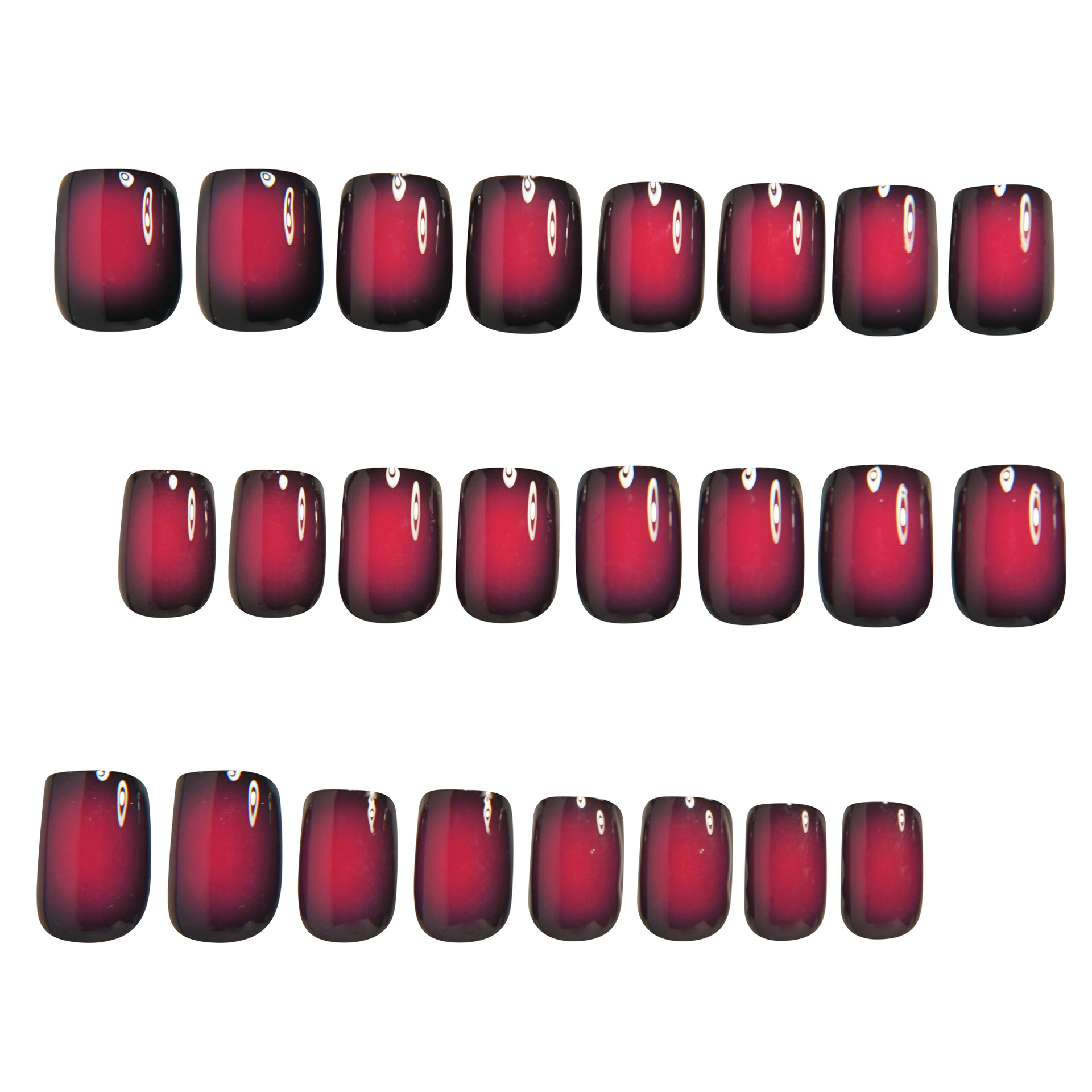 Uñas postizas cortas cuadradas - Nail Art Pink reseña y precio