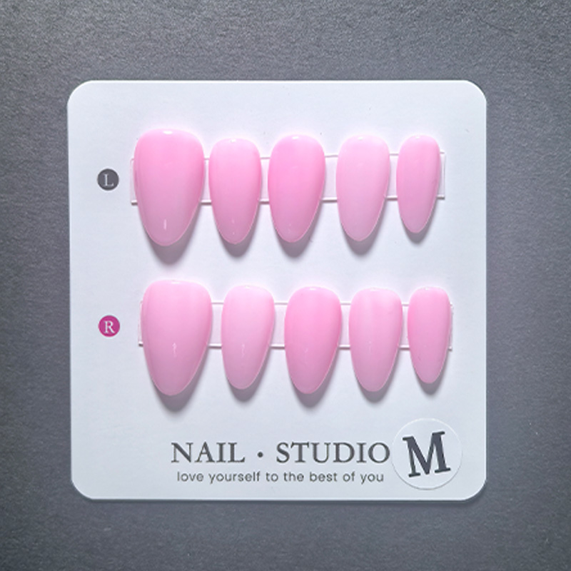 10 Uñas Postizas de Almendra H - Nail Art Orange reseña y precio