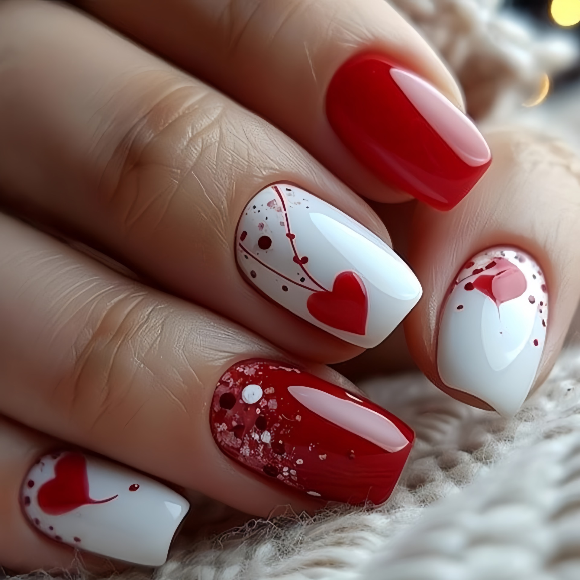 Uñas postizas cortas y mediana - Nail Art Pink reseña y precio