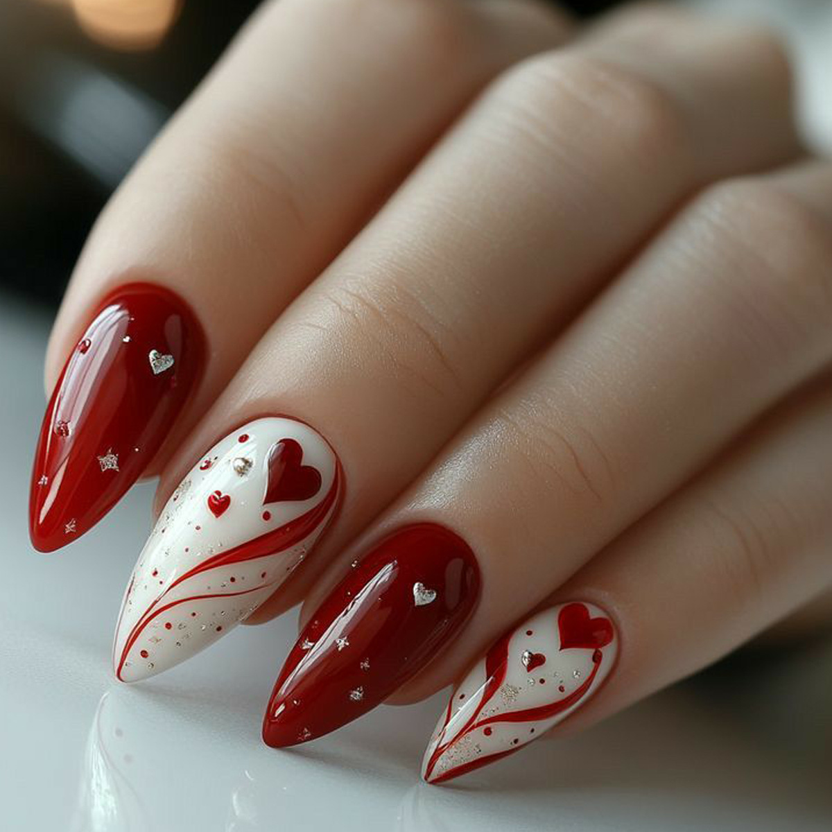 Uñas postizas cortas y mediana - Nail Art Pink reseña y precio