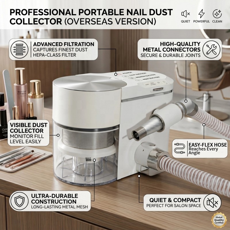 2032 OEM 200W Aspiradora de Ma - Nail Drill Machine reseña y precio