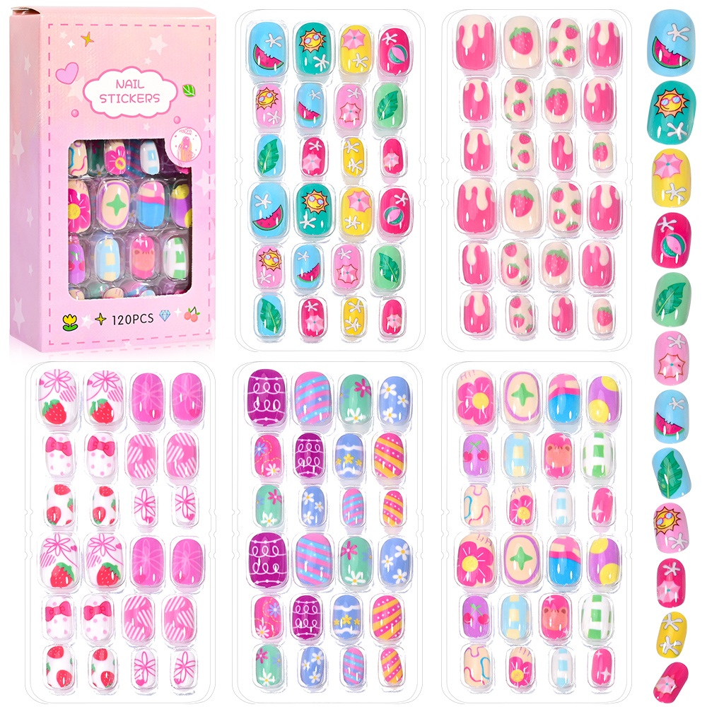 Juego de 5 piezas de 120 pieza - Nail Art Pink reseña y precio