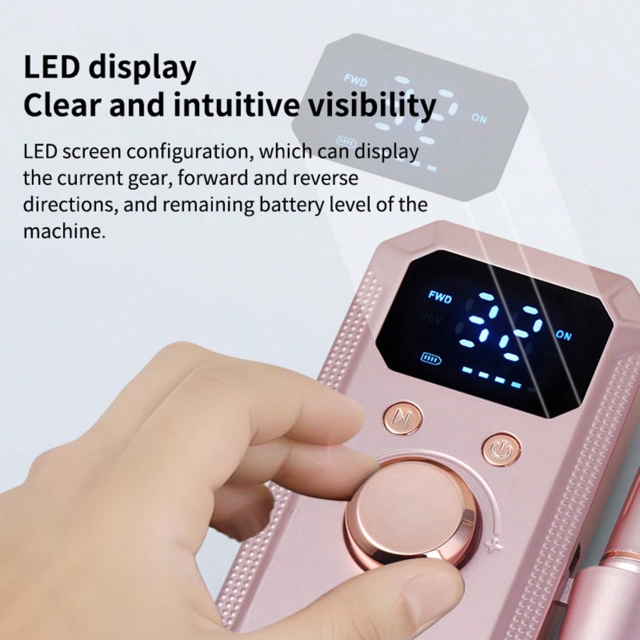Taladro eléctrico recargable p - Nail Drill Machine reseña y precio