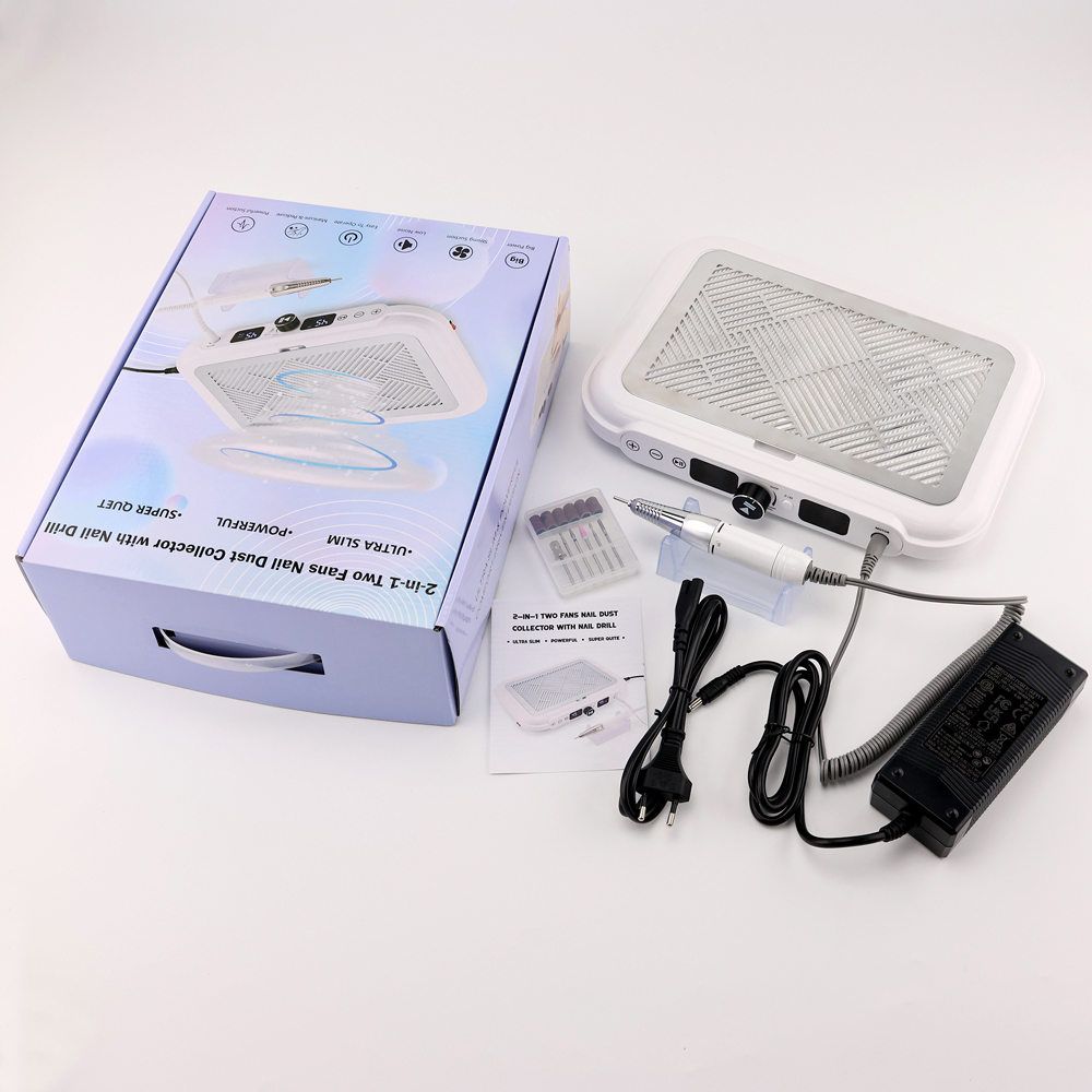 Colector de polvo de uñas eléc - Nail Drill Machine reseña y precio