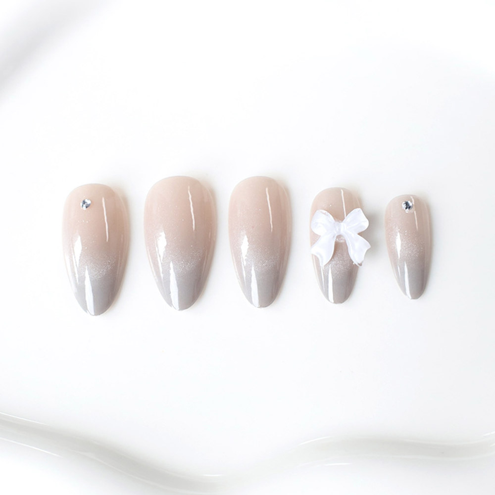 24 Uñas Postizas de Almendra c - Nail Art Press On reseña y precio