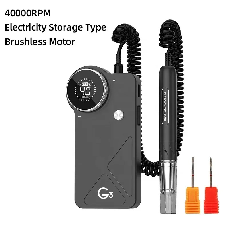 Oxxi UV G3 40000 rpm Motor sin - Nail Drill Machine reseña y precio