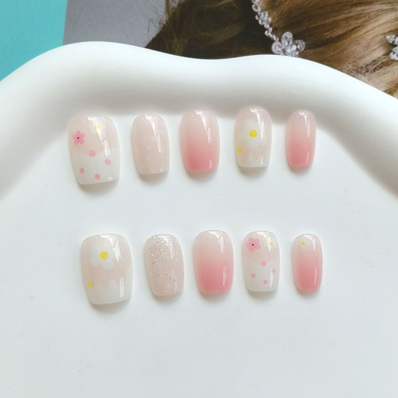 10 Uds. Uñas Postizas de Goma  - Nail Art Ombre reseña y precio